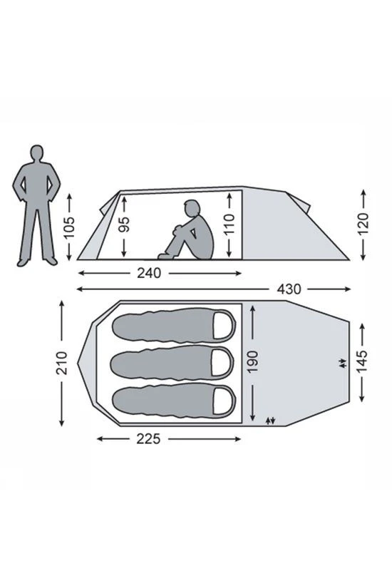 Nordisk Oppland 3 LW Tent 16 Nordisk Oppland 3 LW Tent - Afbeelding 14
