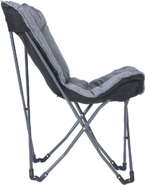 Bo-Camp Urban Outdoor Redbridge Vlinderstoel - Antraciet 5 Bo-Camp Urban Outdoor Redbridge Vlinderstoel - Antraciet - Afbeelding 3