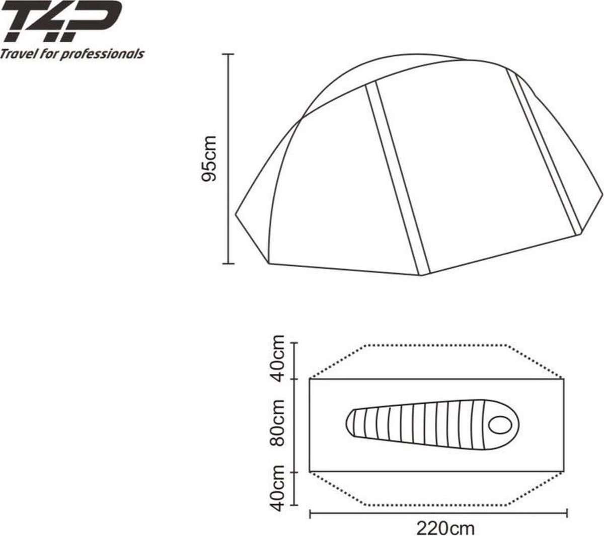 Expedition Tent T1 - Donker Groen - 1 Persoons 5 Expedition Tent T1 - Donker Groen - 1 Persoons - Afbeelding 3