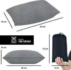 Dutch Mountains Slaapzak Goeree XL - Kussen 25x15cm - 220x90cm Katoenen Slaapzak - Tochtstrip -Buiten Kamperen 1200x1176