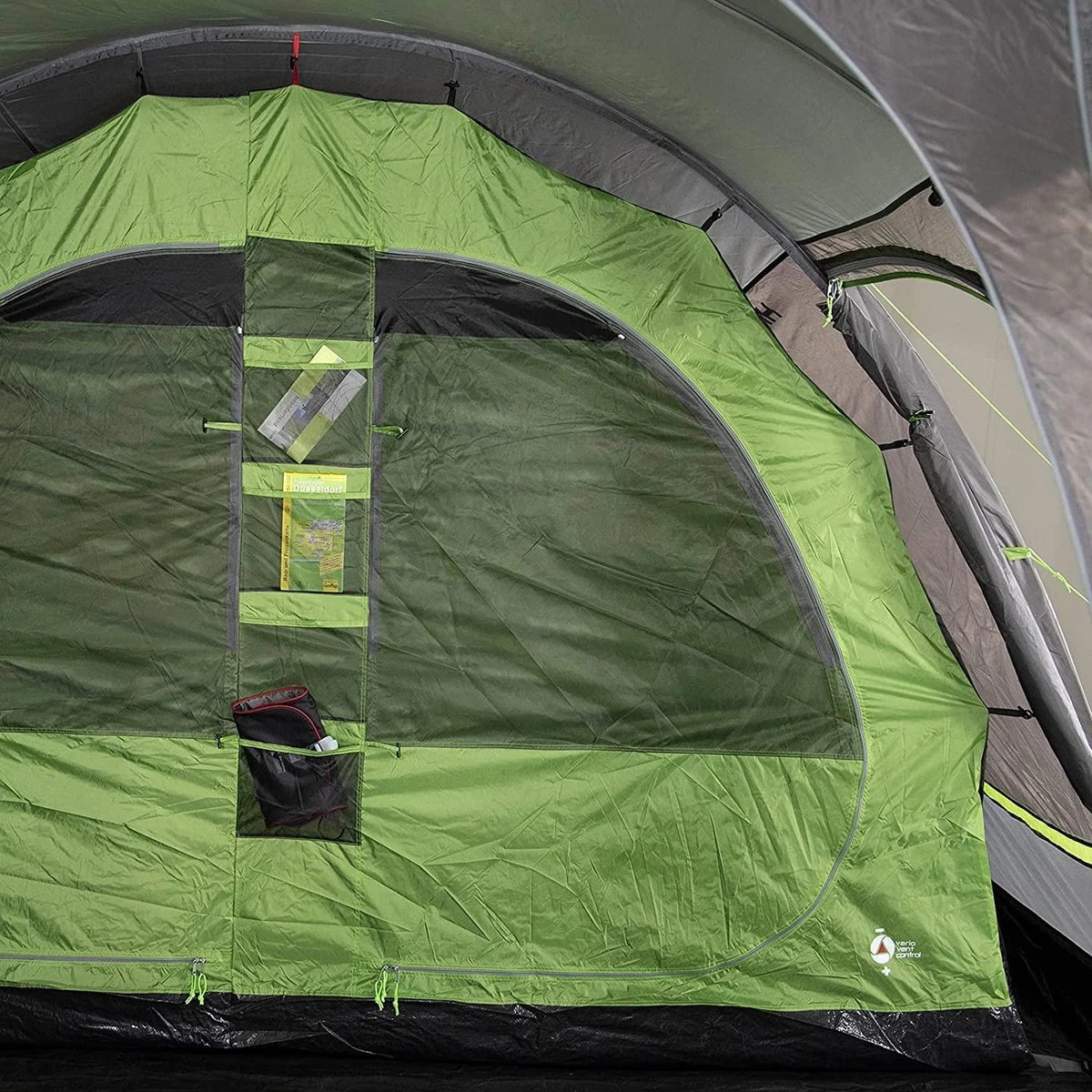 High Peak Tunneltent Bozen 5.0, 5 Persoons, 2,0 M Stahoogte, 4.000 Mm Waterdicht, Verduisterde Binnentent 10 High Peak Tunneltent Bozen 5.0, 5 Persoons, 2,0 M Stahoogte, 4.000 Mm Waterdicht, Verduisterde Binnentent - Afbeelding 8