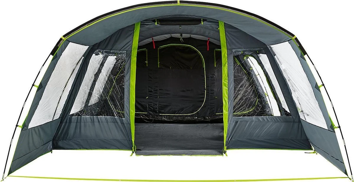 Coleman Vail 6L Tunneltent - Familie Tent - 6-Persoons - Grijs/Groen 4 Coleman Vail 6L Tunneltent - Familie Tent - 6-Persoons - Grijs/Groen - Afbeelding 2