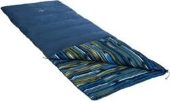 NOMAD® Bronco Slaapzak | 205x80cm Blauw | Lichtgewicht & Kwalitatief | Slaapzak | Incl Hoes -Buiten Kamperen 1200x715