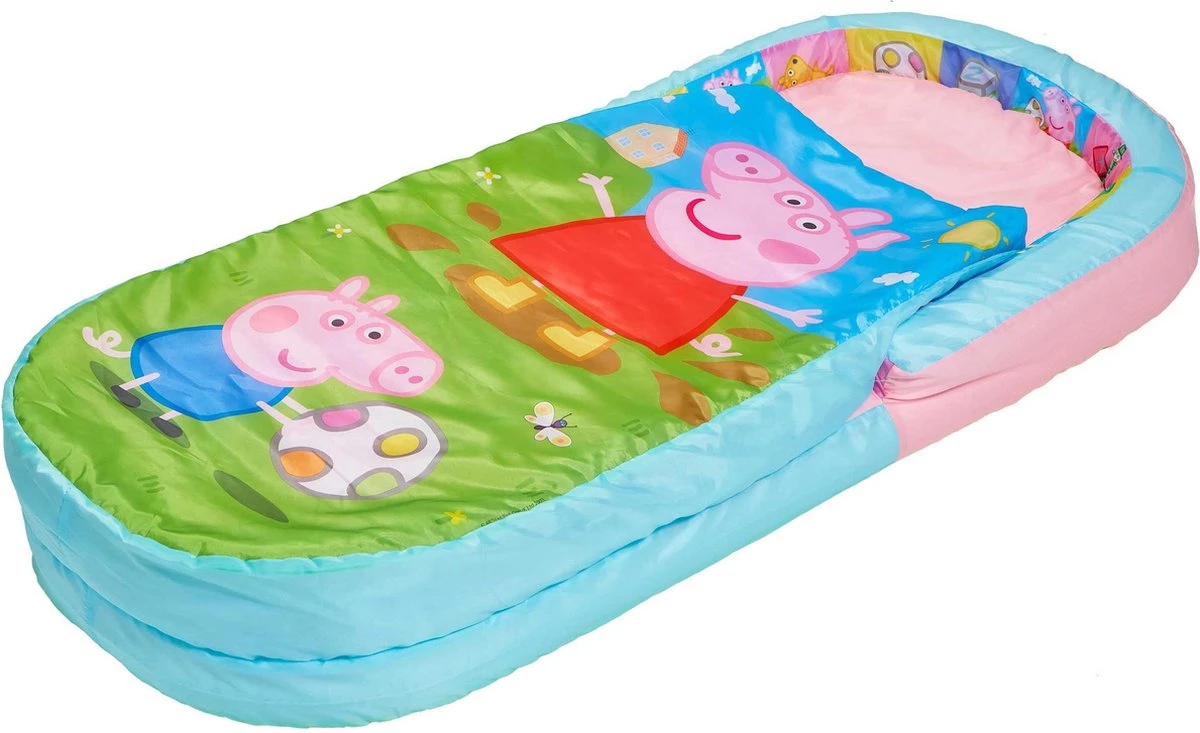 Worlds Apart Peppa Pig Readybed - 2 In 1 Slaapzak En Luchtbed Voor Kinderen 7 Worlds Apart Peppa Pig Readybed - 2 In 1 Slaapzak En Luchtbed Voor Kinderen - Afbeelding 5
