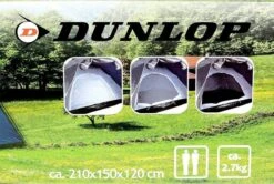 Dunlop Tent - Blauw - 2 Persoons -Buiten Kamperen 1200x808