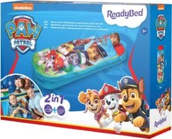 Paw Patrol ReadyBed Luchtbed + Slaapzak + Kussen - Blauw - 150x62x20 -Buiten Kamperen 1200x967