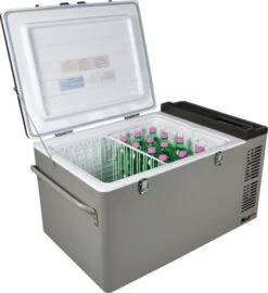 Engel MD60F Compressor Koelbox - 60 Liter -Buiten Kamperen 1900 1731 md60f deckel offen