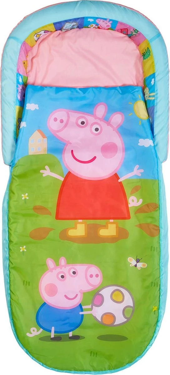 Worlds Apart Peppa Pig Readybed - 2 In 1 Slaapzak En Luchtbed Voor Kinderen 3 Worlds Apart Peppa Pig Readybed - 2 In 1 Slaapzak En Luchtbed Voor Kinderen