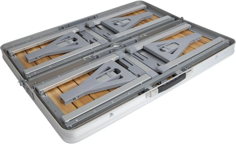 Bo-Camp 136 X 85 Inklapbare Picknicktafel - Bamboe 10 Bo-Camp 136 X 85 Inklapbare Picknicktafel - Bamboe - Afbeelding 8