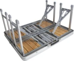 Bo-Camp 136 X 85 Inklapbare Picknicktafel - Bamboe 23 Bo-Camp 136 X 85 Inklapbare Picknicktafel - Bamboe -Buiten Kamperen 900 1350 1404800 05