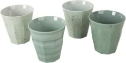 Bo-Camp Mix & Match Melamine Serviesset - 16-delig - Groen -Buiten Kamperen 900 1350 6181383 02