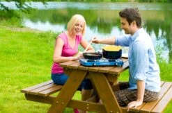 Campingaz Base Camp Lid - 2-pits Kooktoestel -Buiten Kamperen 900 1364 26402 6