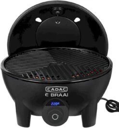 CADAC E-Braai Elektrische Barbecue - Zwart 19 CADAC E-Braai Elektrische Barbecue - Zwart -Buiten Kamperen 900 839 5840 20 04 e braai 40 13