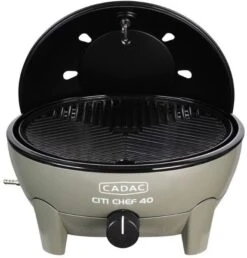 CADAC Citi Chef 40 Gasbarbecue - Groen -Buiten Kamperen 900 853 5610 20 12 citi chef 40 olive green 2
