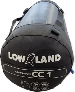 LOWLAND OUTDOOR® Donzen Slaapzak - CC 1 - 200 X 80 Cm - 1725 Gr - 0°C - Katoen -Buiten Kamperen 984x1200