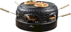 Bestron Pizza Gourmetset - 6 Personen -Buiten Kamperen bestron pizzaoven 6 personen 12
