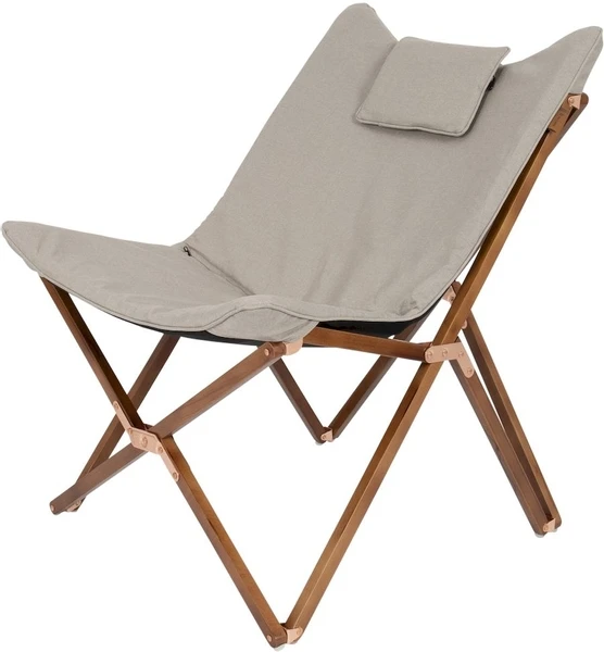 Bo-Camp Urban Outdoor Bloomsbury Vlinderstoel - Beige - M 5 Bo-Camp Urban Outdoor Bloomsbury Vlinderstoel - Beige - M - Afbeelding 3