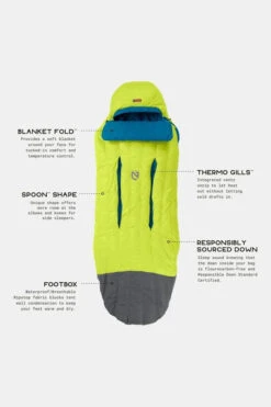 Nemo Disco Mens 30 Long Slaapzak -Buiten Kamperen g4hb3d0175 5072 10 nl