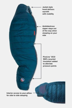 Big Agnes Sidewinder SL 35F Regular Slaapzak 9 Big Agnes Sidewinder SL 35F Regular Slaapzak -Buiten Kamperen g4hb3e0050 4241 04 nl