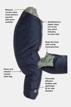 Big Agnes Sidewinder Camp 35F Regular Slaapzak -Buiten Kamperen g4hb3i0037 4672 04 nl