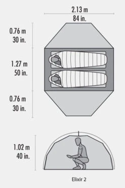 MSR Elixir 2-Persoonstent 16 MSR Elixir 2-Persoonstent -Buiten Kamperen maabc42008 7373 06 nl