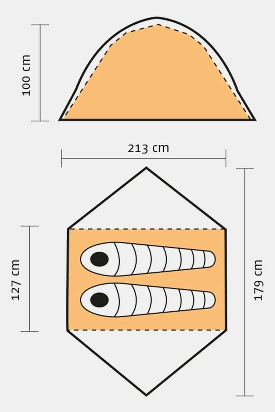 MSR Hubba Hubba NX 2-Persoons Trekkerstent 7 MSR Hubba Hubba NX 2-Persoons Trekkerstent - Afbeelding 5