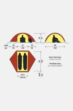 Hilleberg Rogen 2-Persoons Tent -Buiten Kamperen maabc70009 6464 13 nl