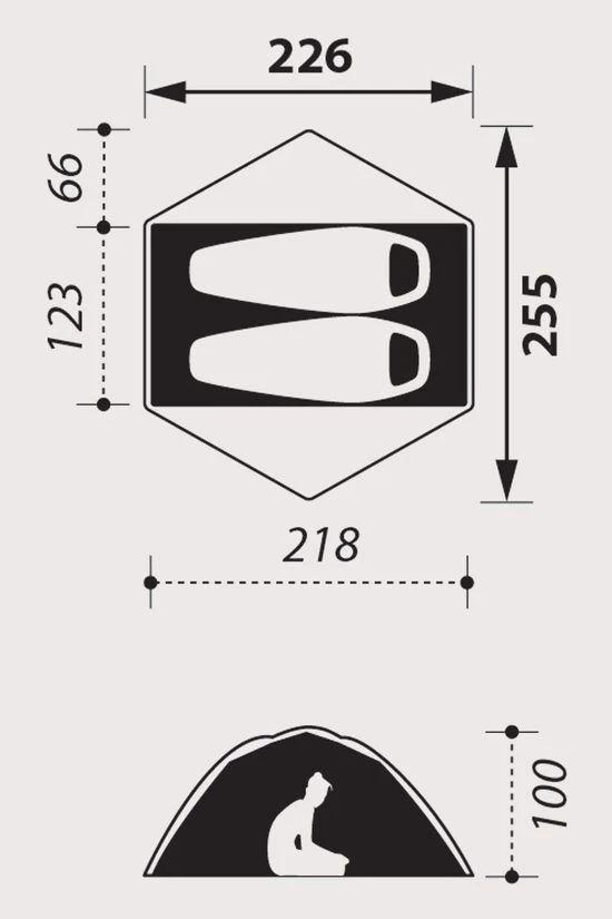 NOMAD Jade Pro 2-Persoonstent 5 NOMAD Jade Pro 2-Persoonstent - Afbeelding 3