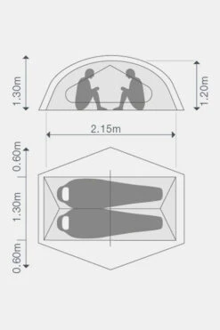 Exped Lyra II 2-Persoons Koepeltent -Buiten Kamperen maabe00014 5052 05 nl