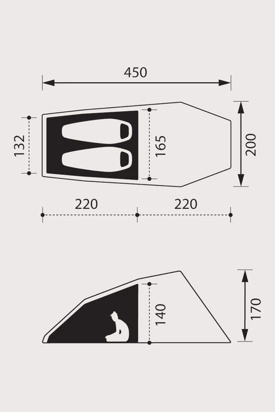 NOMAD Bedouin 2 LW Tent 14 NOMAD Bedouin 2 LW Tent - Afbeelding 12