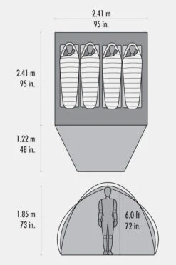 MSR Habitude 4 Tent -Buiten Kamperen maade00005 5252 04 nl