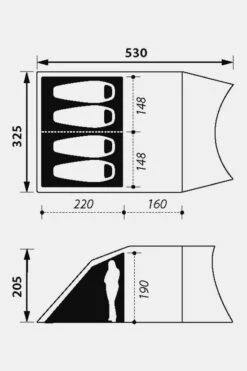 NOMAD Dogon 4 Compact Air Tent -Buiten Kamperen maade10004 1616 09 nl