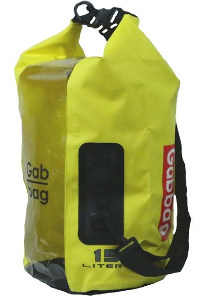 Gabbag Dry 15L Waterdichte Tas - Geel 5 Gabbag Dry 15L Waterdichte Tas - Geel - Afbeelding 3
