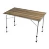 Dometic Zero Light Oak Large Campingtafel - 120 X 70 Cm -Buiten Kamperen oak large table op maat 1