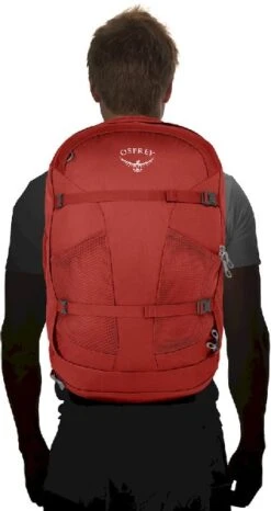 Osprey Farpoint Backpack - 40 Liter- Zwart -Buiten Kamperen osprey farpoint 40 zwart 4