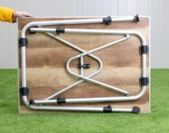 Dometic Zero Light Oak Medium Campingtafel - 80 X 60 Cm -Buiten Kamperen zerolightmedium